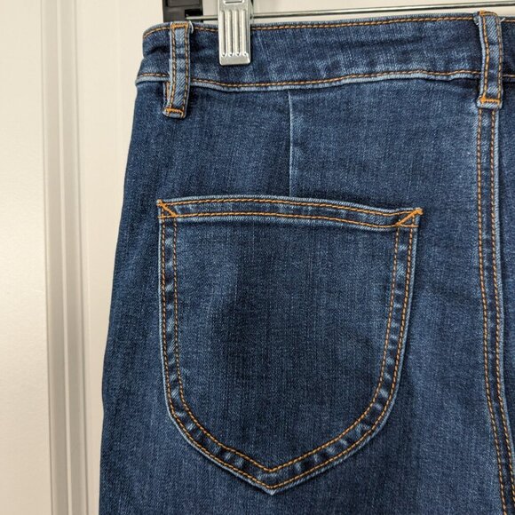 Modcloth The GRIER Wide-leg Jeans Size 10 - Picture 8 of 15